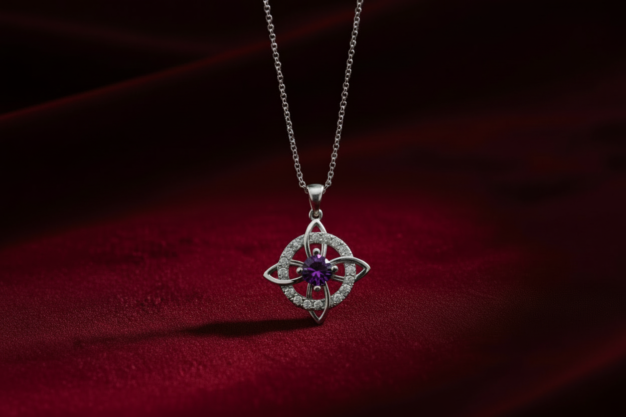 Dunkel Lila Diamant