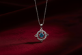 Hell Blauer Diamant